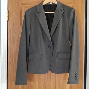 Express Dress Jacket Blazer Heather Gray Sz 10
